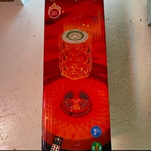 Red LED Flame Speaker